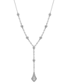 WRAPPED IN LOVE DIAMOND MULTI CLUSTER LARIAT NECKLACE (1 CT. T.W.) IN 14K GOLD OR 14K WHITE GOLD, 15" + 2" EXTENDER,