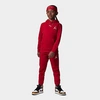 Nike Jordan Little Kids' Mj Essentials Fleece Hoodie And Jogger Pants Set In Gym Red