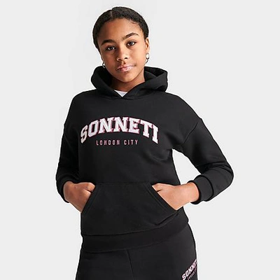 Sonneti Kids' Girls' Varsity Hoodie In Black ModeSens