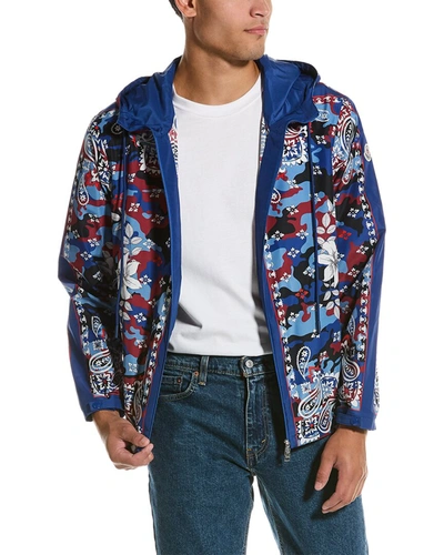 Moncler Windbreaker Jacket In Blue
