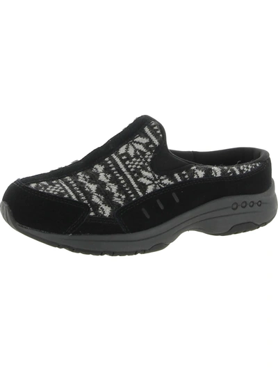 Easy Spirit Travel Time 565 Womens Slip On Fashion Casual And Fashion Sneakers In Black