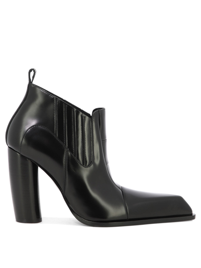 Off-white Ankle Boots In Black