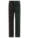 SERAPIS SERAPIS SPLIT DRAWINGS TROUSERS