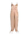 Jijil Woman Jumpsuit Sand Size 6 Cotton, Silk, Elastane In Beige