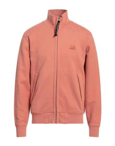 C.p. Company C. P. Company Man Sweatshirt Salmon Pink Size Xxl Cotton