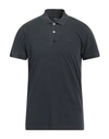 Gant Man Polo Shirt Steel Grey Size M Cotton