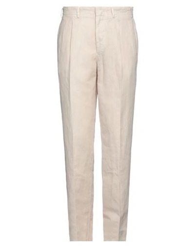 The Gigi Man Pants Ivory Size 38 Hemp, Cotton In White