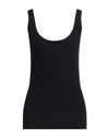 Chloé Woman Top Black Size 4 Virgin Wool