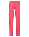 Jacob Cohёn Man Pants Red Size 32 Cotton, Elastane