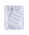 Madison Park Essentials Printed Cotton Percale 4-pc. Sheet Set, Queen In Blue Stripe
