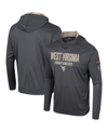 COLOSSEUM MEN'S COLOSSEUM CHARCOAL WEST VIRGINIA MOUNTAINEERS OHT MILITARY-INSPIRED APPRECIATION LONG SLEEVE H