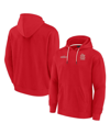 FANATICS SIGNATURE MEN'S AND WOMEN'S FANATICS SIGNATURE RED ST. LOUIS CARDINALS SUPER SOFT FLEECE PULLOVER HOODIE