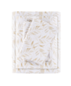 Madison Park Essentials Printed Cotton Percale 4-pc. Sheet Set, Queen In Tan Leaves