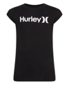 Hurley Big Girls 7-16 One And Only Short Sleeve T-shirt In Black