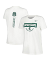 NIKE WOMEN'S NIKE WHITE MICHIGAN STATE SPARTANS 2023 FAN T-SHIRT