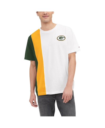 TOMMY HILFIGER MEN'S TOMMY HILFIGER WHITE GREEN BAY PACKERS ZACK T-SHIRT