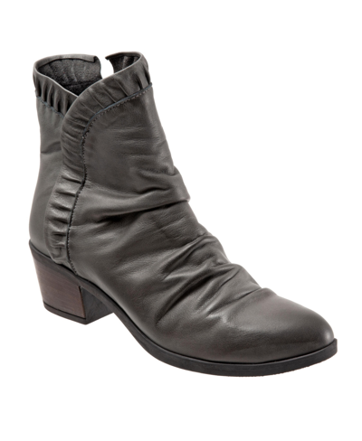 Bueno Women's Connie Leather Boot In Black In Ash