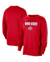Nike Scarlet Ohio State Buckeyes Slam Dunk Long Sleeve T-shirt In Scarlet