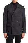 NORDSTROM FELTED PEACOAT