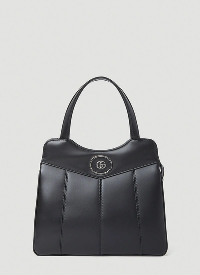 Gucci Petite Gg Tote Bag In Black
