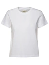 Khaite Woman White Cotton Emmylou T-shirt In White