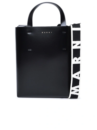 Marni Shopping Mudeo Small In Black