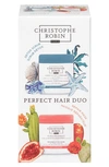 CHRISTOPHE ROBIN PERFECT HAIR DUO $38 VALUE