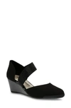 ANNE KLEIN TRALLIE WEDGE PUMP