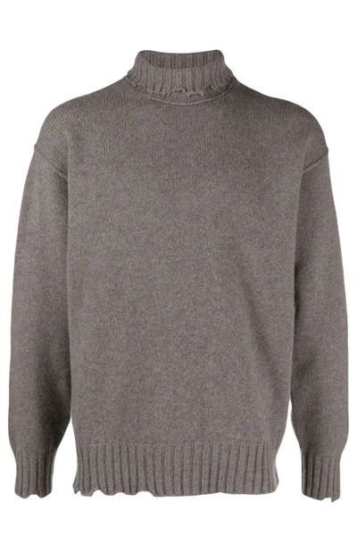 Isabel Benenato Sweaters In Taupe