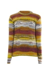 Paura Di Danilo  Multicolor Mohair/polyester Blend Knitwear In Multicolor