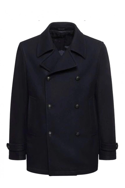 Tagliatore Jackets In Navy Blue
