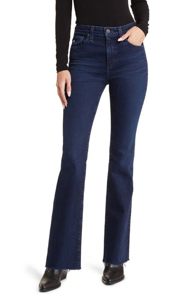 Ag Farrah Raw Hem High Waist Bootcut Jeans In 3 Years Iconic