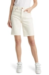 Rag & Bone Vintage Bermuda Shorts In Ecru In Ecru