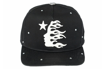 Pre-owned Hellstar Starry Night Snapback Hat Black