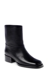 Dear Frances 40mm Square-toe Ankle Boots In Nero