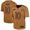 NIKE YOUTH NIKE COOPER KUPP BROWN LOS ANGELES RAMS 2023 SALUTE TO SERVICE LIMITED JERSEY