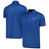 Footjoy Navy The Players Allover Print Polo In Navy