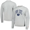 LEAGUE COLLEGIATE WEAR LEAGUE COLLEGIATE WEAR HEATHER GRAY PENN STATE NITTANY LIONS TALL ARCH ESSENTIAL PULLOVER SWEATSHIRT