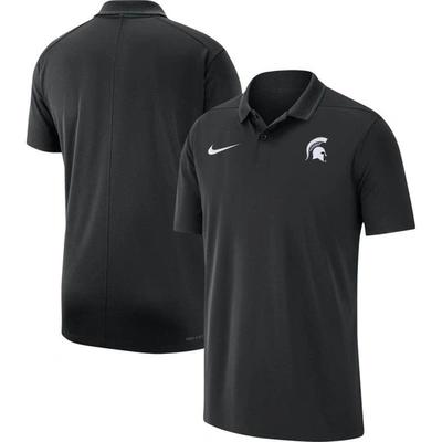 Nike Men's  Black Michigan State Spartans 2023 Coaches Performance Polo Shirt