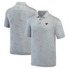 Tommy Bahama Gray Fanatics Corporate Sport Palm Coast Palmera Islandzone Polo In Gray