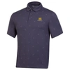 UNDER ARMOUR UNDER ARMOUR  NAVY PRESIDENTS CUP  SCATTER PRINT 3.0 HEATHER POLO
