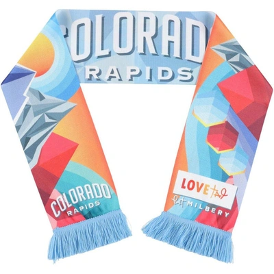 Ruffneck Scarves Men's And Women's Colorado Rapids Jersey Hook Reversible Scarf In Blue