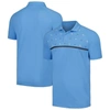 Levelwear Light Blue Tampa Bay Rays Sector Batter Up Raglan Polo In Light Blue