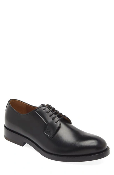 Armando Cabral Men's Gabu 10mm Lace-up Leather Derbys In Noir