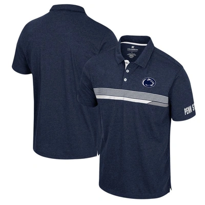Colosseum Men's  Navy Penn State Nittany Lions No Problemo Polo Shirt
