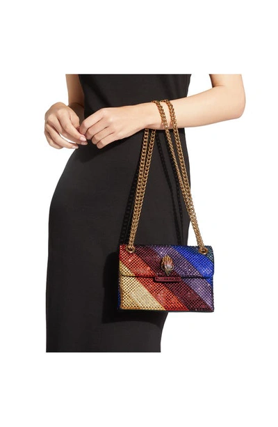 Kurt Geiger Mini Kensington Clutch In Rainbow Multi