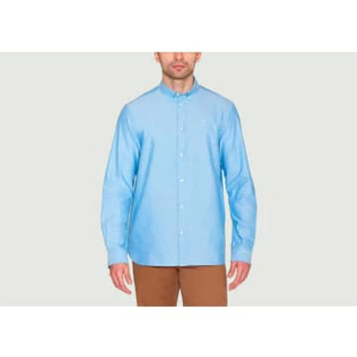 Knowledge Cotton Apparel Harald Oxford Regular Fit Shirt