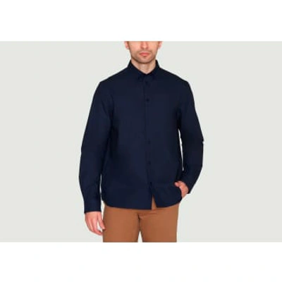 Knowledge Cotton Apparel Harald Oxford Regular Fit Shirt