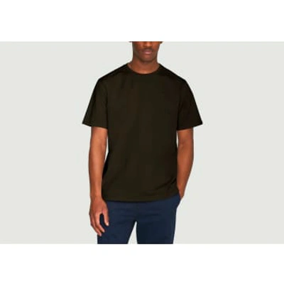 Knowledge Cotton Apparel Badge Regular Fit T-shirt