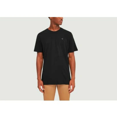 Knowledge Cotton Apparel Badge Regular Fit T-shirt